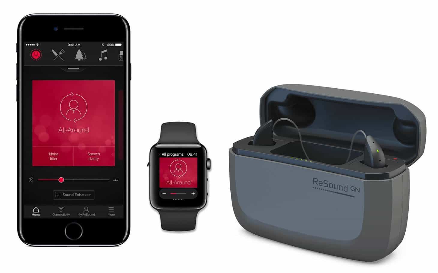 ReSound Smart 3D app on a smartphone